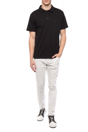 Logo-embroidered polo, zdjęcie 2 Logo-embroidered polo od Michael Kors